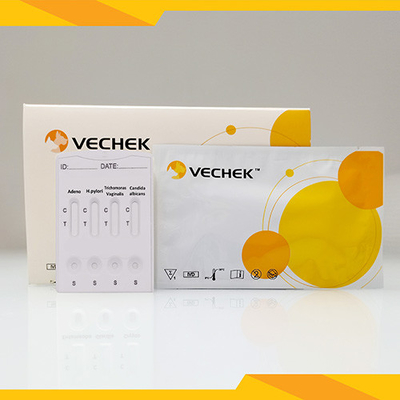 De Uitrustingenadenovirus H.Pylori Trichomonas Vaginalis van de Combo Veterinaire Snelle Test Candida