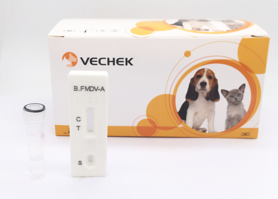 Runder Veterinair Snel Mond- en klauw de Ziektevirus van Testuitrustingen een Antilichamentest