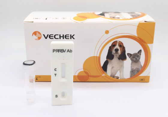 Van de Testkit reproductive and respiratory syndrome van PRRSV de Varkenstest van het het Virusantilichaam