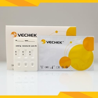 CHW Antigeen/van het Antilichamencombo van Ehrlichia/van Lyme IgG/IgM de Snelle Test