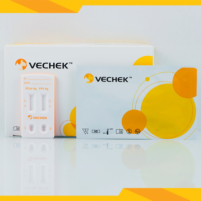 FCoV+FPV Faecaliën van de de Testcassette van Antigeencombo de Snelle voor Katachtige Corona Virus