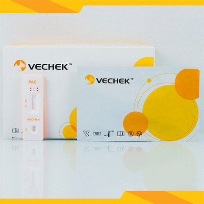 Runder van het Zwangerschapspag Plasma/Serum Veterinaire Zwangerschapstest Kit Rapid Test