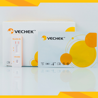 Runder en Schapenbrucella de Cassette Geheel Bloed van de Antilichamen Snel Test/Serum/Plasma