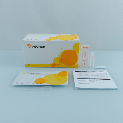 De geschikte Cassette van de het Antilichamen Snelle Test van Cat Immunodeficiency Virus Test Kit FIV