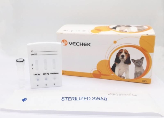 OEM de Uitrustingen CPV CCV van de Hondtest het Antigeen Snelle Kenmerkend van Giardia Lamblia