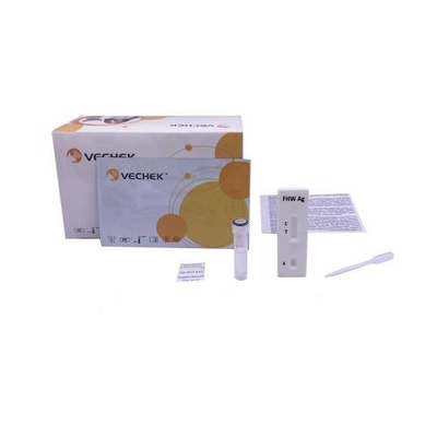 Katachtige Heartworm het Antilichamentest Kit With van FHW 10 t-Cassette