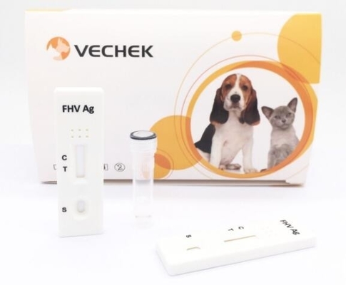 De hoge Test van Nauwkeurigheidscat test kits feline herpes Virus Antigen FHV Ag